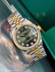 Rolex&nbsp;&nbsp;-&nbsp;&nbsp;Datejust 31 Mother Of Green Diamond Dial