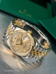 Rolex&nbsp;&nbsp;-&nbsp;&nbsp;DateJust 36mm Champagne Diamond Motif Dial