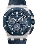 Audemars Piguet&nbsp;&nbsp;-&nbsp;&nbsp;Royal Oak Blue Chrono 43mm