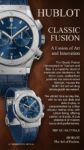 Hublot&nbsp;&nbsp;-&nbsp;&nbsp;Classic Fusion Chronograph Titanium Blue 45 mm 521.NX.7170.LX