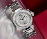 Cartier&nbsp;&nbsp;-&nbsp;&nbsp;Miss Pasha Diamonds dial  W314007
