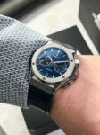 Hublot&nbsp;&nbsp;-&nbsp;&nbsp;Classic Fusion Chronograph Titanium Blue 45 mm 521.NX.7170.LX