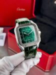 Cartier&nbsp;&nbsp;-&nbsp;&nbsp;SANTOS DE CARTIER ARABIC GREEN DIAL 40MM