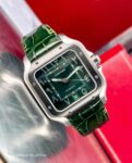 Cartier&nbsp;&nbsp;-&nbsp;&nbsp;SANTOS DE CARTIER ARABIC GREEN DIAL 40MM