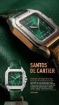 Cartier&nbsp;&nbsp;-&nbsp;&nbsp;SANTOS DE CARTIER ARABIC GREEN DIAL 40MM