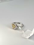 Ювелирные изделия&nbsp;&nbsp;-&nbsp;&nbsp;Кольцо Fancy Yellow 1.51 ct