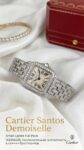 Cartier&nbsp;&nbsp;-&nbsp;&nbsp;Santos Demoiselle Small Ladies Full Pave
