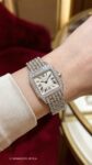 Cartier&nbsp;&nbsp;-&nbsp;&nbsp;Santos Demoiselle Small Ladies Full Pave