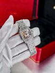 Cartier&nbsp;&nbsp;-&nbsp;&nbsp;Santos Demoiselle Full Pave W25075Z5