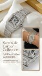 Cartier&nbsp;&nbsp;-&nbsp;&nbsp;Santos de Cartier Galbee Full Pave