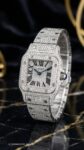 Cartier&nbsp;&nbsp;-&nbsp;&nbsp;Santos de Cartier Galbee Full Pave