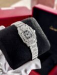 Cartier&nbsp;&nbsp;-&nbsp;&nbsp;Santos de Cartier Galbee Full Pave