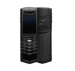 Vertu&nbsp;&nbsp;-&nbsp;&nbsp;Signature V Stainless Steel Phone – Pure Black