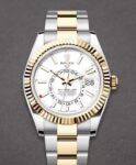Rolex&nbsp;&nbsp;-&nbsp;&nbsp;Sky-Dweller 42 mm 326933 Bicolor White Dial