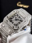 Cartier&nbsp;&nbsp;-&nbsp;&nbsp;Santos W20054D6 Full Pave