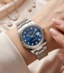 Rolex&nbsp;&nbsp;-&nbsp;&nbsp;Datejust 36mm Blue Dial Diamonds