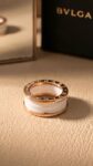 Bvlgari&nbsp;&nbsp;-&nbsp;&nbsp;Кольцо Bvlgari B.Zero1 с белой керамикой