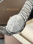 Bvlgari&nbsp;&nbsp;-&nbsp;&nbsp;18K ROSE GOLD AND STEEL 33MM BB GREEN DIAMOND DOT DIAL LADIES WATCH
