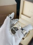 Bvlgari&nbsp;&nbsp;-&nbsp;&nbsp;18K ROSE GOLD AND STEEL 33MM BB GREEN DIAMOND DOT DIAL LADIES WATCH