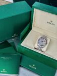 Rolex&nbsp;&nbsp;-&nbsp;&nbsp;Datejust 36 mm Rainbow Full Pave