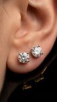 Ювелирные изделия&nbsp;&nbsp;-&nbsp;&nbsp;Бриллиантовые пусеты 0,50 ct