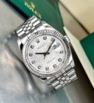Rolex&nbsp;&nbsp;-&nbsp;&nbsp;Datejust 36 mm Blue Dial Diamonds