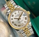 Rolex&nbsp;&nbsp;-&nbsp;&nbsp;Datejust 31 Silver Diamond Dial