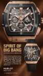 Hublot&nbsp;&nbsp;-&nbsp;&nbsp;Spirit of Big Bang King Gold Ceramic 42 mm 641.OM.0183.LR
