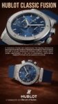 Hublot&nbsp;&nbsp;-&nbsp;&nbsp;Classic Fusion Chronograph Titanium Blue 45 mm 521.NX.7170.RX
