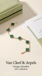 Van Cleef &amp; Arpels&nbsp;&nbsp;-&nbsp;&nbsp;Браслет Van Cleef & Arpels Vintage Alhambra
