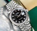 Rolex&nbsp;&nbsp;-&nbsp;&nbsp;Datejust 36 mm Black Dial Diamonds