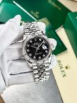 Rolex&nbsp;&nbsp;-&nbsp;&nbsp;Datejust 36 mm Black Dial Diamonds