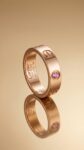 Cartier&nbsp;&nbsp;-&nbsp;&nbsp;Кольцо Cartier Love с сапфиром