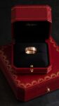 Cartier&nbsp;&nbsp;-&nbsp;&nbsp;Кольцо Cartier Love с сапфиром