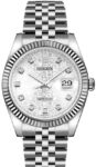 Rolex&nbsp;&nbsp;-&nbsp;&nbsp;Datejust 36 mm Blue Dial Diamonds