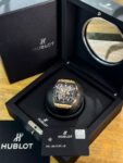 Hublot&nbsp;&nbsp;-&nbsp;&nbsp;Spirit Of Big Bang 45  Automatic Skeleton Dial Black, Rubber and Alligator
