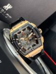Hublot&nbsp;&nbsp;-&nbsp;&nbsp;Spirit Of Big Bang 45  Automatic Skeleton Dial Black, Rubber and Alligator