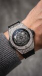 Hublot&nbsp;&nbsp;-&nbsp;&nbsp;Big Bang Sang Bleu Titanium Pave