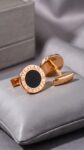 Bvlgari&nbsp;&nbsp;-&nbsp;&nbsp;Запонки BVLGARI с чёрным ониксом