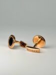 Bvlgari&nbsp;&nbsp;-&nbsp;&nbsp;Запонки BVLGARI с чёрным ониксом