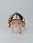 Ювелирные изделия&nbsp;&nbsp;-&nbsp;&nbsp;«Череп в кепке» — Custom Rap Jewelry из кварца 772.5 Ct