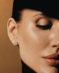 Ювелирные изделия&nbsp;&nbsp;-&nbsp;&nbsp;Пусеты из белого золота с бриллиантами  2.08 Ct