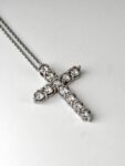 Ювелирные изделия&nbsp;&nbsp;-&nbsp;&nbsp;Золотой крест с бриллиантами 1.59 ct