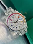 Rolex&nbsp;&nbsp;-&nbsp;&nbsp;Datejust 34 mm Rainbow Full Pave