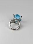 Ювелирные изделия&nbsp;&nbsp;-&nbsp;&nbsp;Кольцо из белого золота с топазом 15Ct