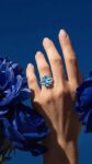 Ювелирные изделия&nbsp;&nbsp;-&nbsp;&nbsp;Кольцо из белого золота с топазом 15Ct