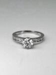 Tiffany&nbsp;&nbsp;-&nbsp;&nbsp;Кольцо Tiffany & Co. с бриллиантом 0,86 ct