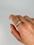 Ювелирные изделия&nbsp;&nbsp;-&nbsp;&nbsp;Кольцо из платины с бриллиантами 1.15 ct