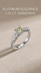Ювелирные изделия&nbsp;&nbsp;-&nbsp;&nbsp;Кольцо из платины с бриллиантами 1.15 ct