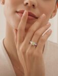 Ювелирные изделия&nbsp;&nbsp;-&nbsp;&nbsp;Кольцо из платины с бриллиантами 1.15 ct